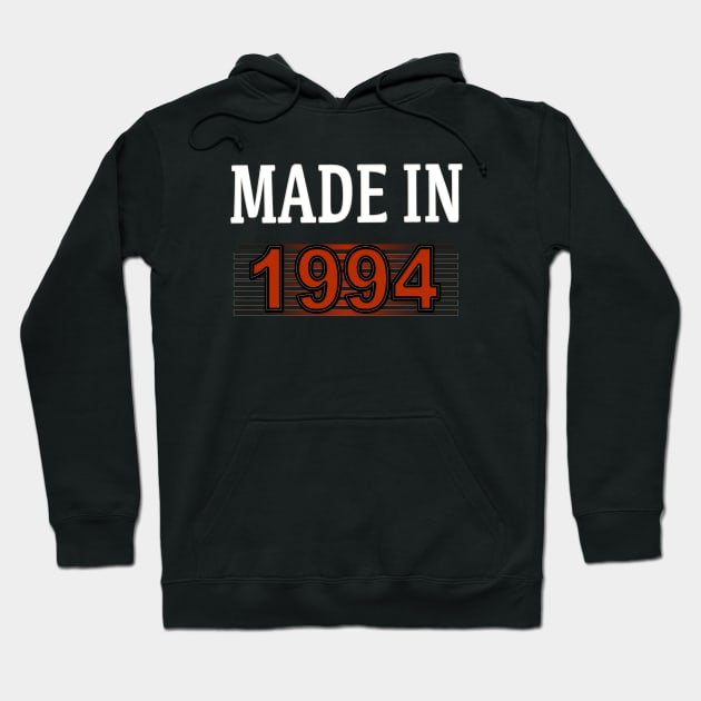 Made in 1994 Hoodie by Yous Sef